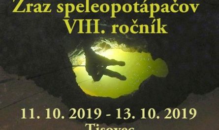 Zraz speleopotapacov v Tisovci 11.10 – 13.10.2019