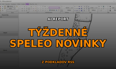 Súhrn speleo noviniek za 13. týždeň roku 2026