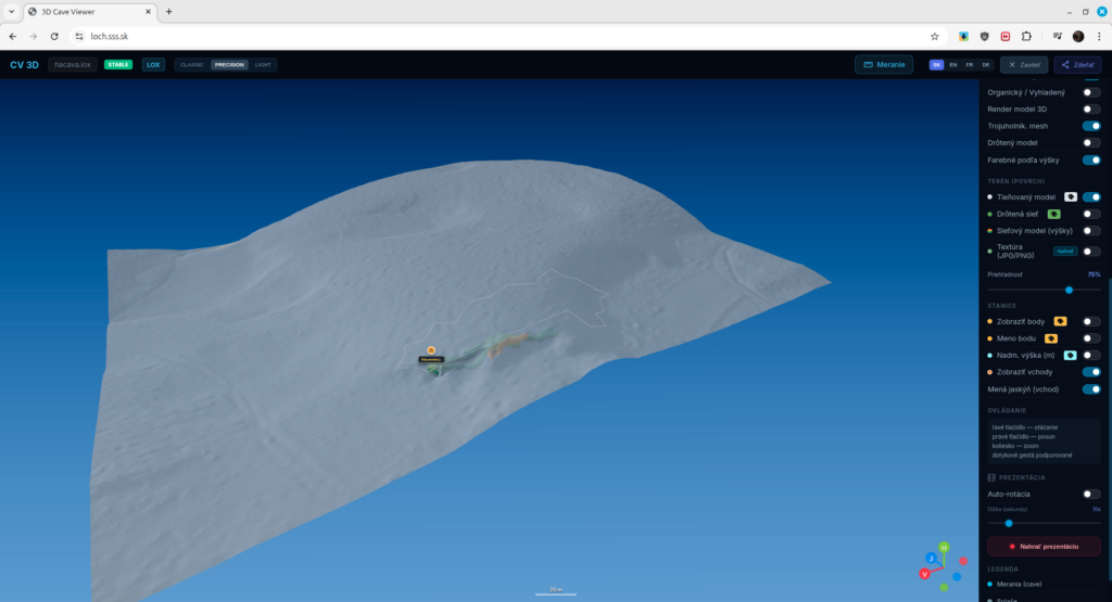 , LochViewer – web Loch