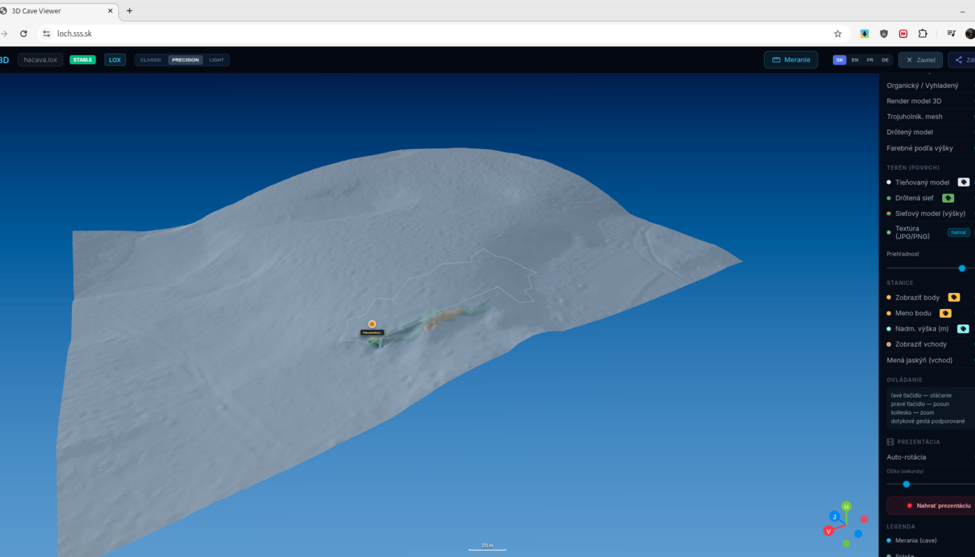 , LochViewer – web Loch