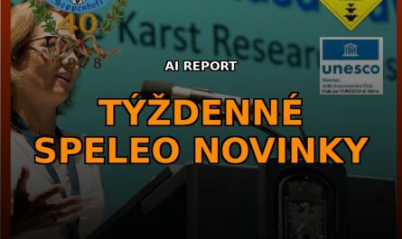 Súhrn speleo noviniek (41. týždeň 2026)
